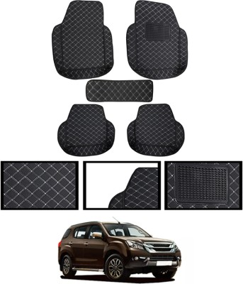 MATIES Leatherite 7D Mat For  Isuzu Universal For Car(Black)