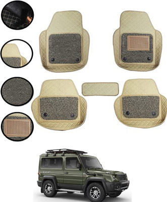 MATIES Leatherite 7D Mat For  Force Gurkha(Beige)