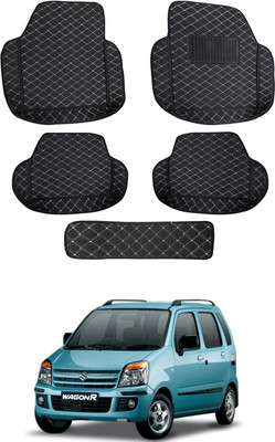 AYW Leatherite 7D Mat For  Maruti Suzuki WagonR(Black)