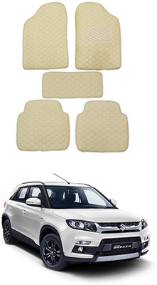 MATIES Leatherite Standard Mat For  Universal For Car(Beige)