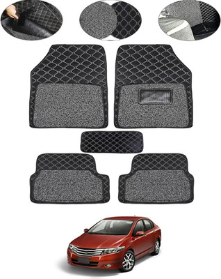 MSNP Leatherite 7D Mat For  Honda Universal For Car(Black)