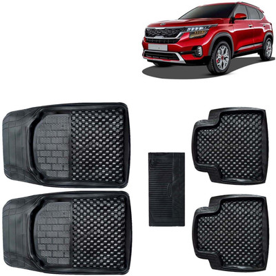 Kingsway PVC Tray Mat For  Kia Seltos(Black)