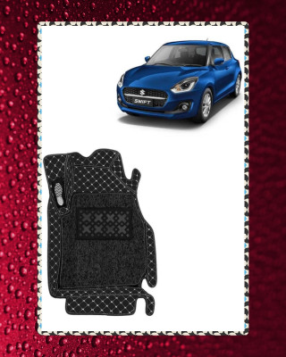 KUNTAIL C Leather 7D Mat For  Maruti Suzuki Swift(Black)