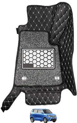 Euro Care Leatherite 7D Mat For  Maruti WagonR(Black)