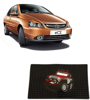 ARNEJA Rubber Standard Mat For  Tata Indigo eCS(Black)