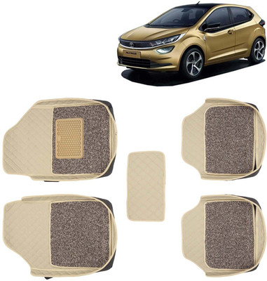 Kingsway Leatherite 7D Mat For  Tata Altroz(Beige)