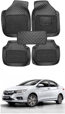 arneja trading company Leatherite 7D Mat For  Honda City i-Dtec(Black)