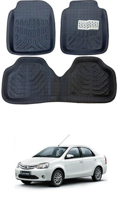 arneja trading company Polyutherine 3D Mat For  Toyota Etios(Black)