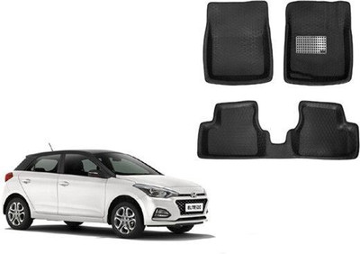 Autorepute PVC 5D Mat For  Hyundai Elite i20(Black)