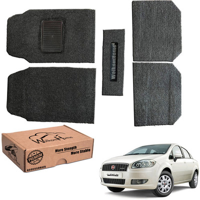 WolkomHome PVC Standard Mat For  Universal For Car(Black)