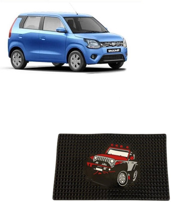 Arnejaa Rubber Standard Mat For  Maruti Suzuki Wagon R 1.0(Black)