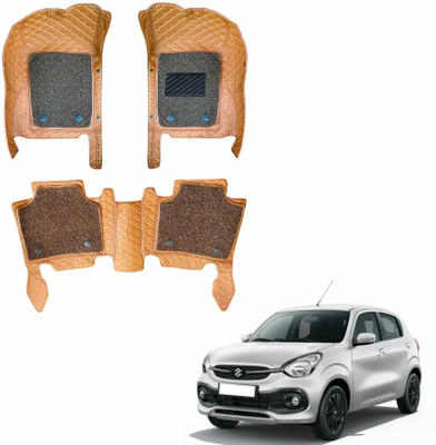 Mecarnic Leatherite 7D Mat For  Maruti Suzuki Celerio(Gold)