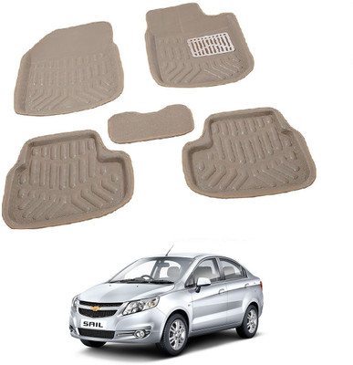 ROSHNEER ENTERPRISES PVC 3D Mat For  Chevrolet Sail(Beige)