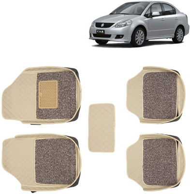 Kingsway Leatherite 7D Mat For  Maruti Suzuki SX4(Beige)