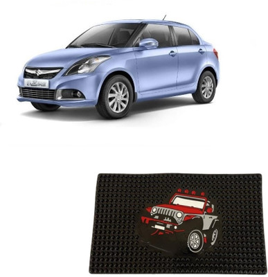 arneja trading company Rubber Standard Mat For  Maruti Suzuki Swift Dzire(Black)