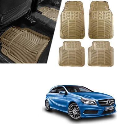 Znee Smart Rubber Standard Mat For  Universal For Car(Beige)