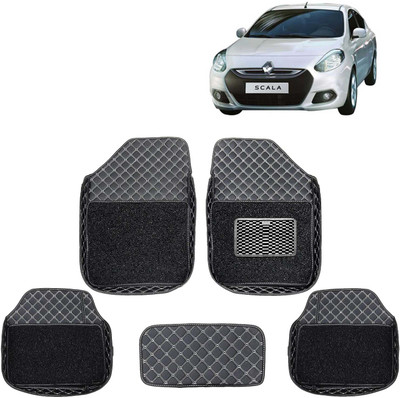 Kingsway Leatherite 7D Mat For  Renault Scala(Black)