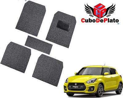 CuboDePlato PVC, Nylon Standard Mat For  Maruti New Swift(Grey)