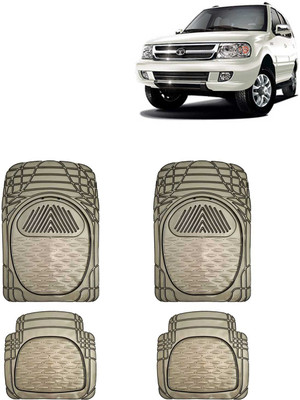 Kingsway PVC Standard Mat For  Tata Safari Dicor(Brown)