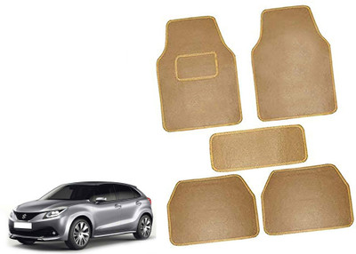 AUTO PEARL Polyester Standard Mat For  Maruti Baleno(Beige)