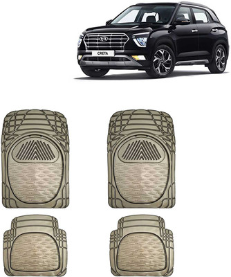 Kingsway PVC Standard Mat For  Hyundai Creta(Brown)