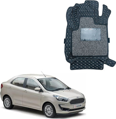 TOFIT ENTERPRISE Leatherite, EVA 7D Mat For  Ford Aspire(Black)