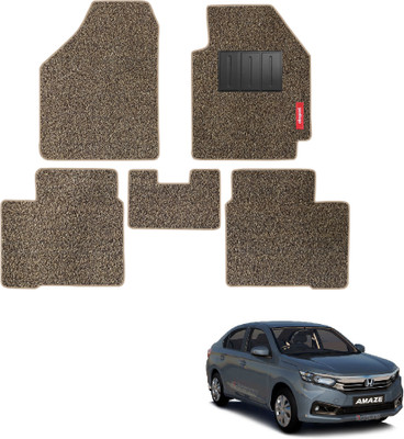 elegant PVC Standard Mat For  Honda Amaze(Beige, Brown)