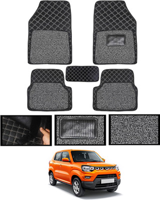 MSNP Leatherite 7D Mat For  Maruti Suzuki Universal For Car(Black)