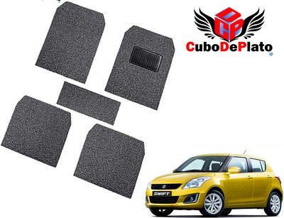 CuboDePlato PVC, Nylon Standard Mat For  Maruti Swift(Grey)