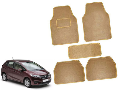 AUTO PEARL Polyester Standard Mat For  Honda Jazz(Beige)