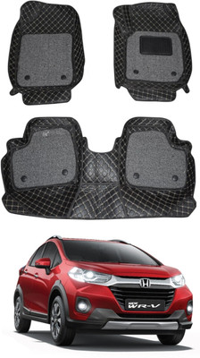 TOFIT ENTERPRISES Leatherite 7D Mat For  Honda WRV(Black)