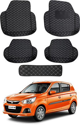 RKPSP Leatherite 7D Mat For  Maruti Suzuki Alto 800(Black)