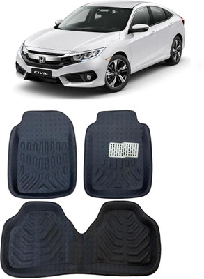 arneja trading company Polyutherine 3D Mat For  Honda Civic(Black)
