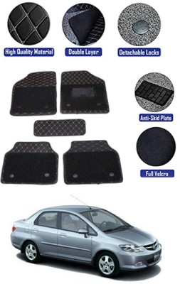 MATIES PVC 7D Mat For  Maruti Suzuki City ZX(Black)