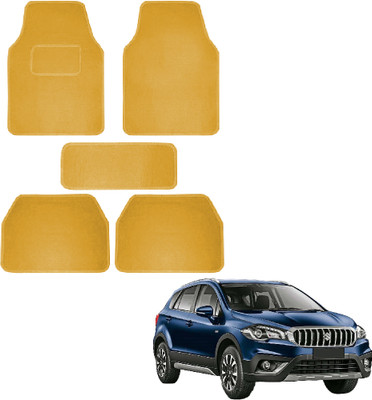 INSURE AUTOMOTIVE Vinyl Standard Mat For  Fiat Punto(Beige)