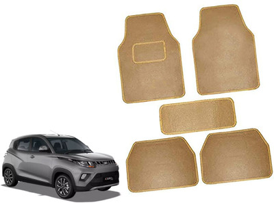 AUTO PEARL Polyester Standard Mat For  Renault Kwid(Beige)