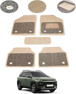 MSNP Leatherite 7D Mat For  Hyundai Universal For Car(Beige)