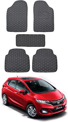 MATIES Leatherite Standard Mat For  Honda Jazz(Black)