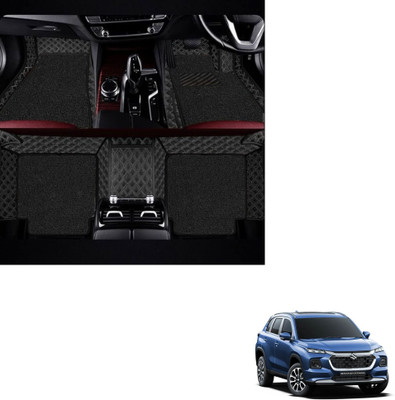 Autoclow Leatherite 7D Mat For  Maruti Suzuki Grand Vitara(Silver, Beige)