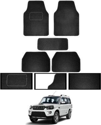 MATIES Fabric Standard Mat For  Mahindra Scorpio(Black)