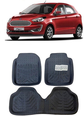 ARNEJA Polyutherine 3D Mat For  Ford Figo(Black)