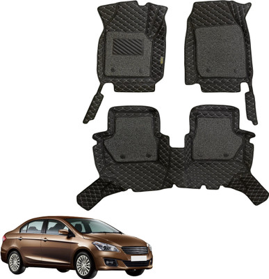 VIAZ VENTURES Leatherite 7D Mat For  Maruti Suzuki Ciaz(Beige)