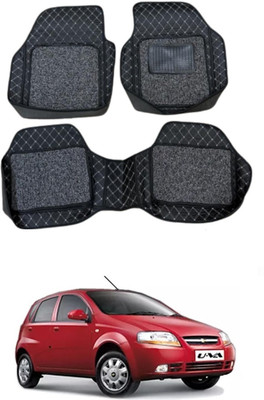 ARNEJA Leatherite 7D Mat For  Chevrolet Aveo U VA(Black)
