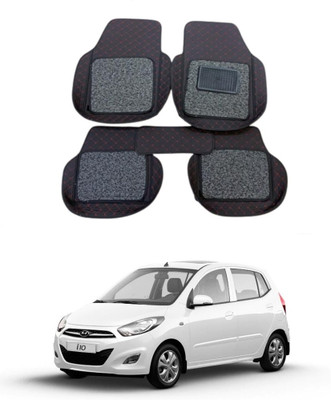 arneja trading company Leatherite 7D Mat For  Hyundai i10(Black)