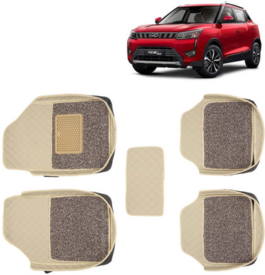 Kingsway Leatherite 7D Mat For  Mahindra XUV 300(Beige)