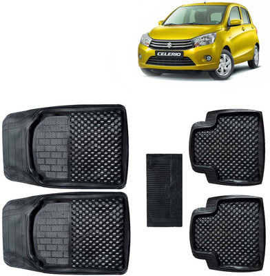 Kingsway PVC Tray Mat For  Maruti Suzuki Celerio(Black)