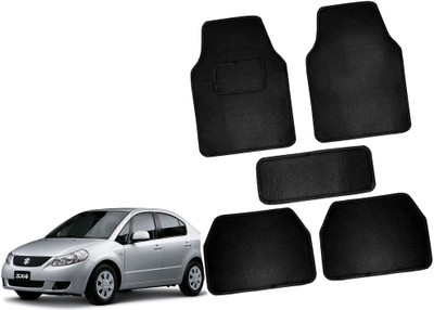 AUTO PEARL Polyester Standard Mat For  Nissan Terrano(Black)