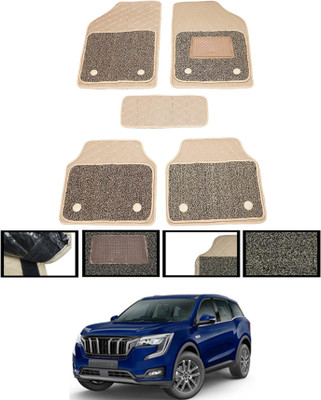 MATIES Leatherite 7D Mat For  Mahindra Universal For Car(Beige)