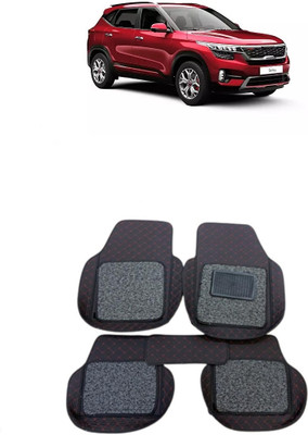 arneja trading company Leatherite 7D Mat For  Kia Seltos(Red, Black)
