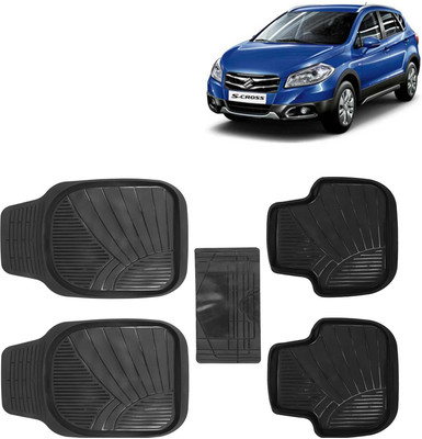 Kingsway PVC Tray Mat For  Maruti Suzuki S-Cross(Black)